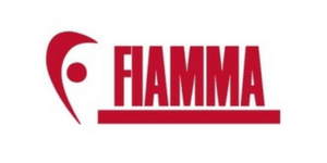 Logo for Fiamma at The Motorhome Showroom's onsite accessories shop