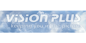 Logo for Vision Plus at The Motorhome Showroom's onsite accessories shop